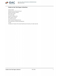 Ted Fagan Collection - Calisphere