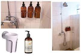 Ceramic wall mount soap holders for the bathtub or shower are lenape's proseries. No More Bottles On The Floor In The Shower Wall Mounted Shampoo Conditioner And Soap Dispenser Made O Shower Soap Dispenser Shower Wall Shower Shampoo Holder