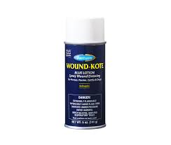 Wound Kote Blue Lotion Spray For Horses Dogs Farnam