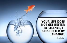One that's filled with happiness, balance & fulfillment Your Life Does Not Get Better By Chance It Gets Better By Change Be More Awesome