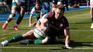 Please log in to view this content. Championship Saracens 48 20 Ealing Trailfinders Sarries Back On Track For Promotion Bbc Sport