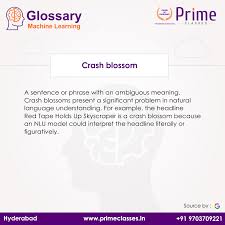 Crash Blossom Machine Learning Glossary Data Science Machine Learning Training Machine Learning Methods