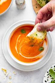 Tomato Soup With Fresh Tomatoes Recipe In 2020 Recipes Summer Soup Recipes Food