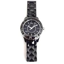 435 montres dior disponibles immédiatement. Montres Dior Montre Dior Viii Noire Ceramique Noir Ref 43541 Joli Closet