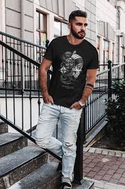 Los muertos tattoo studio is a tattoo shop located in the heart of the old warehouse art district of downtown houston. Herren T Shirt Santa Muerte La Catrina Mexican Skull Dia De Los Muertos Tattoo Design Slim Fit Neverless Farbe Schwarz Grosse Xs