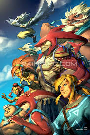 Zelda Breath Of The Wild Art Print Etsy Breath Of The Wild Legend Of Zelda Zelda Breath