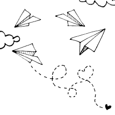 Pin By Jane Koval On Logo Plane Drawing Origami Plane Origami Paper Plane