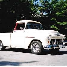 Image result for Pure White 1955 Truck