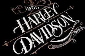 Custom cut to order harley davidson fan art vinyl decals. Harley Davidson Painting And Lettering On Behance