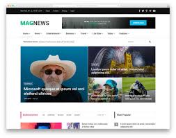 The templatemonster gallery currently contains 150+ free html website themes and templates that are suitable for various business niches. 43 Free News Website Templates That Follows Leading News Site Design