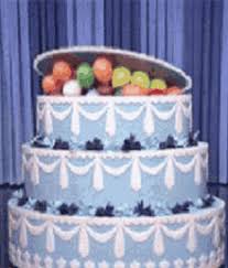 Pop out cake rental in chicago. Cake Surprise Gifs Tenor