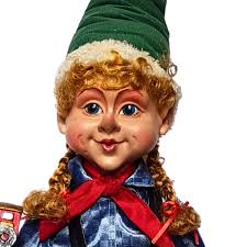 Hobby Lobby Elf Doll Claudia Santa's Toy Maker Christmas Elf 45 Cm Tall