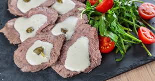 Rindszunge Mit Kapernsauce Kuhteilen Ch Mit Bildern Rind Lammfleisch Saucen
