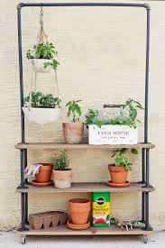 Diy Rolling Garden Plant Shelf Home Fresh Mommy Blog Plant Shelves Outdoor Diy Plant Stand Plant Shelves