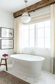 The bathroom are tiled with hex marble tile on the floor and herringbone marble tiles in the shower. The Mcgee Home Master Bathroom Photo Tour Studio Mcgee