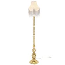 Looking to add a bohemian flair to a room? Vintage Brass Floor Lamp With Decorative Glass Beads Shade For Sale At 1stdibs