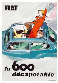 Fiat 600 Decapotable L Image Gallery Decapotable Fiat 600 Publicites Vintage