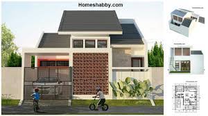 Untuk merekatkan antara satu roster dengan yang lain, cukup gunakan semen. Desain Dan Denah Rumah Minimalis Ukuran 8 X 10 M Dengan Dinding Roster Tampak Lebih Mewah Dan Stylish Homeshabby Com Design Home Plans Home Decorating And Interior Design