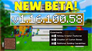 Boot up minecraft launcher and select forge 1.12.2 next to the play button. Mcpe 1 16 100 58 Beta Holiday Creator Features Minecraft Pocket Edition Bug Fixes Changes Youtube