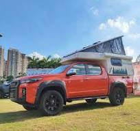 Cocampor Slide in Pop Top Tent Fiberglass Small Bed Truck Camper for Sale  Direct Factory
