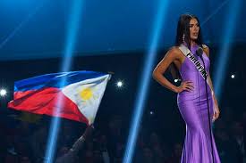 Gazini ganados on her long gown attire at miss universe preliminary round. What Gazini Ganados Said In First Post Since Miss Universe Bid Abs Cbn News