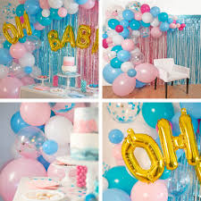 Gender Reveal Party Supplies Balloon Garland Kit Gender Reveal Party Decorations Gender Reveal Party Supplies Gender Reveal Balloons