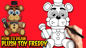 This page is about fnaf coloring pages. How To Draw Plush Toy Freddy Fnaf Plushies Easy Step By Step Drawing Tutorial Youtube