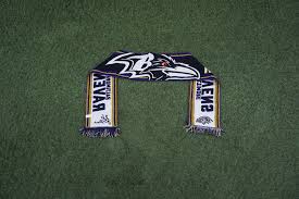 Baltimore Ravens Upon Entering The Stadium Sunday The First 30 000 Fans Will Receive A Special Ravens Scarf In Partnership With Ledo Pizza Sunday S Game Also Includes Recognition For All 11 Maryland