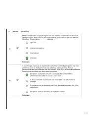 Chapter 2 Quiz Docx Quiz 2 Week 1 Science Comes From The Latin Scientia Which Means U201cknowledge U201d According To Your Text Which Of The Following Course Hero