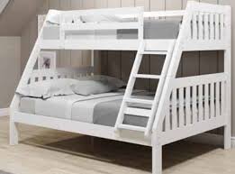 Offering great value, along with strong styles. Donco Trading Company White Twin Full Mission Bunk Bed 1018 3tfwh Sam S Furniture Appliance Arlington Haltom City Tx