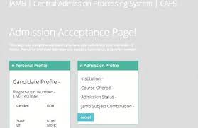 Jamb caps market place operations. Jamb Caps Login 2021 2022 Accept Reject Your Admission Status