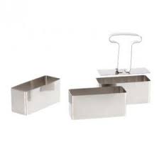 3 Emporte Pieces Rectangle Avec Poussoir En Inox Home Decor Cooking Tips Sink