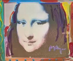 MONA LISA (ORIGINAL) BY PETER MAX