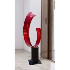 Gigalumi garden squirrel figurines, garden art for fall winter garden decor, solar statue outdoor waterproof with 5 calla lily lights garden gift for patio, lawn, yard, housewarming, thanksgiving 4.3 out of 5 stars 311 Statements2000 Silver Abstract Metal Sculpture Modern Garden Decor Yard Art By Jon Allen Triple C Overstock 14172612