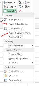 You can also use this technique to set a row height or a column width (see screenshot at step 3). How To Autofit In Excel Quora