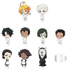 amazon 約束のネバーランド トレーディングミニアクリルスタンド 9個入りパッケージ 通販 アニメスケッチ ネバーランド アニメ