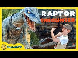 Jurassic World Raptor Adventure With Giant Dinosaurs T Rex For Kids At Universal Studios Universal Studios Hollywood Jurassic World Raptors Universal Studios