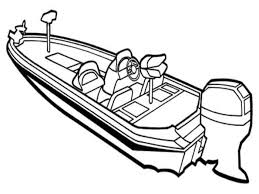 Jet Boat Coloring Pages Bass Boat Coloring Pages To Print Boat Drawing