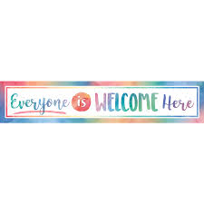 Watercolor Classroom Environment Watercolor Classroom Teacher Created Resources Welcome Banner