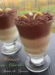 Mousse Au Chocolat Amour De Cuisine Recette Mousse Au Chocolat Coeurs En Chocolat Alimentation