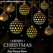 Merry Christmas And New Year 2021 Wishes Card With Name Happy 2021! i hope this new year is filled to whatsapp new year 2020 wishes: year 2021 wishes card with name