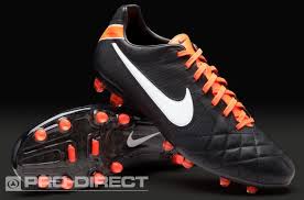 Nike Football Boots Tiempo Legend Iv Elite Fg Firm Ground Soccer Cleats Black White Total Orange Nike Football Boots Football Boots Soccer Cleats