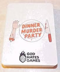 A timeless party board game that can be played with alcohol or without it and will definitely reveal some curious secrets your friends might be not willing to speak about in everyday life. a nice board game that can be played at a family dinner party as it allows for participants of 7 years old and above. Dinner Murder Party Board Game Boardgamegeek