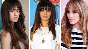 Lovely hair ideas for you. Fringe Benefits The Best Bollywood And Hollywood Hairstyles Vogue India
