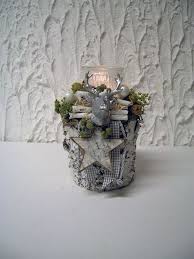 Weihnachtsgesteck Adventsgesteck Hirsch Silber Weihnachten Dekoration Dekorationsideen Weihnachten Weihnachtsdekoration