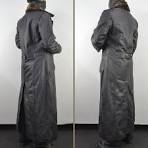 World War 2 German Waffen Elite Leather Long Coat WW2 Officers 40's Co