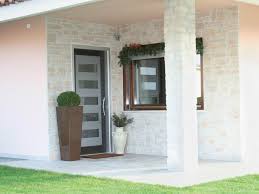 Porta D Ingresso In Alluminio E Vetro Per Esterno 56 Id Aluk Group