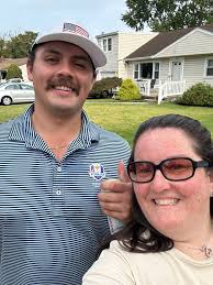 Erica and Rory McIlroy rolling up to The Ryder Cup opening ceremony 😎