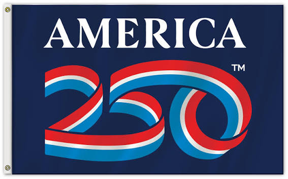 America 250 Official Logo Flag 2' x 3' Nylon