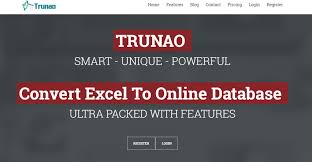 Build searchable databases, interactive reports, dynamic charts, responsive web forms and much more — all without writing a single line of code. Free Online Database Software Trunao
